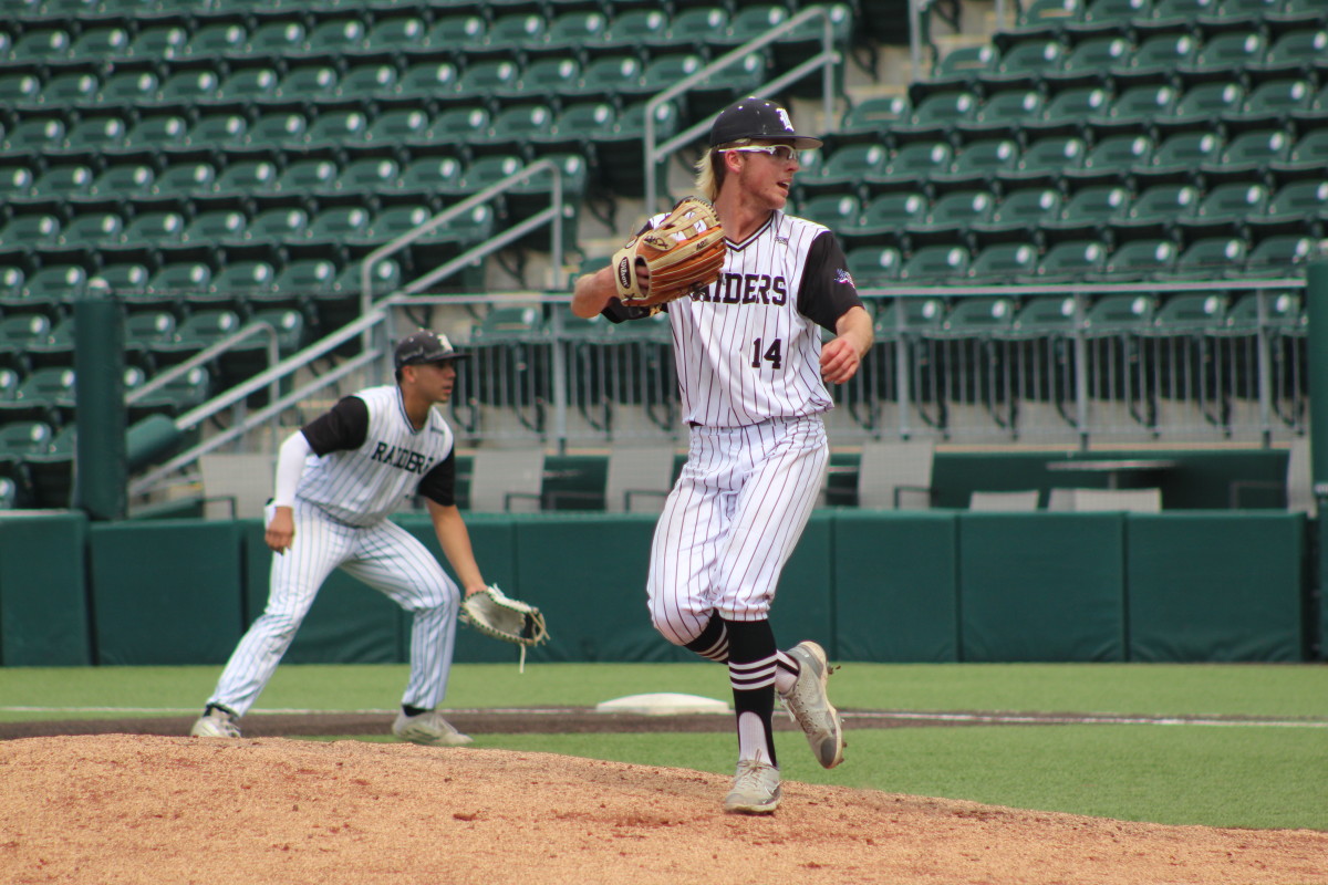 Texarkana Liberty-Eylau Canyon Randall 4A UIL state semifinals Texas baseball playoffs 060723 Andrew McCulloch 512